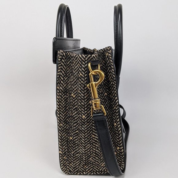 SOLD Celine Black Leather Nano Luggage Crossbody - Picture 6 of 15